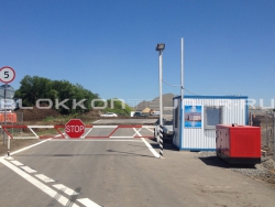 Контрольно-пропускной пункт (КПП) для строй объекта Аэропорт Южный в Михайловке